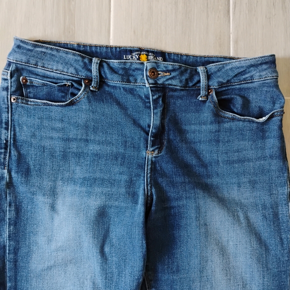 Lucky Brand Blue Lolita Skinny Jeans Sz 14/32R - Picture 4 of 7